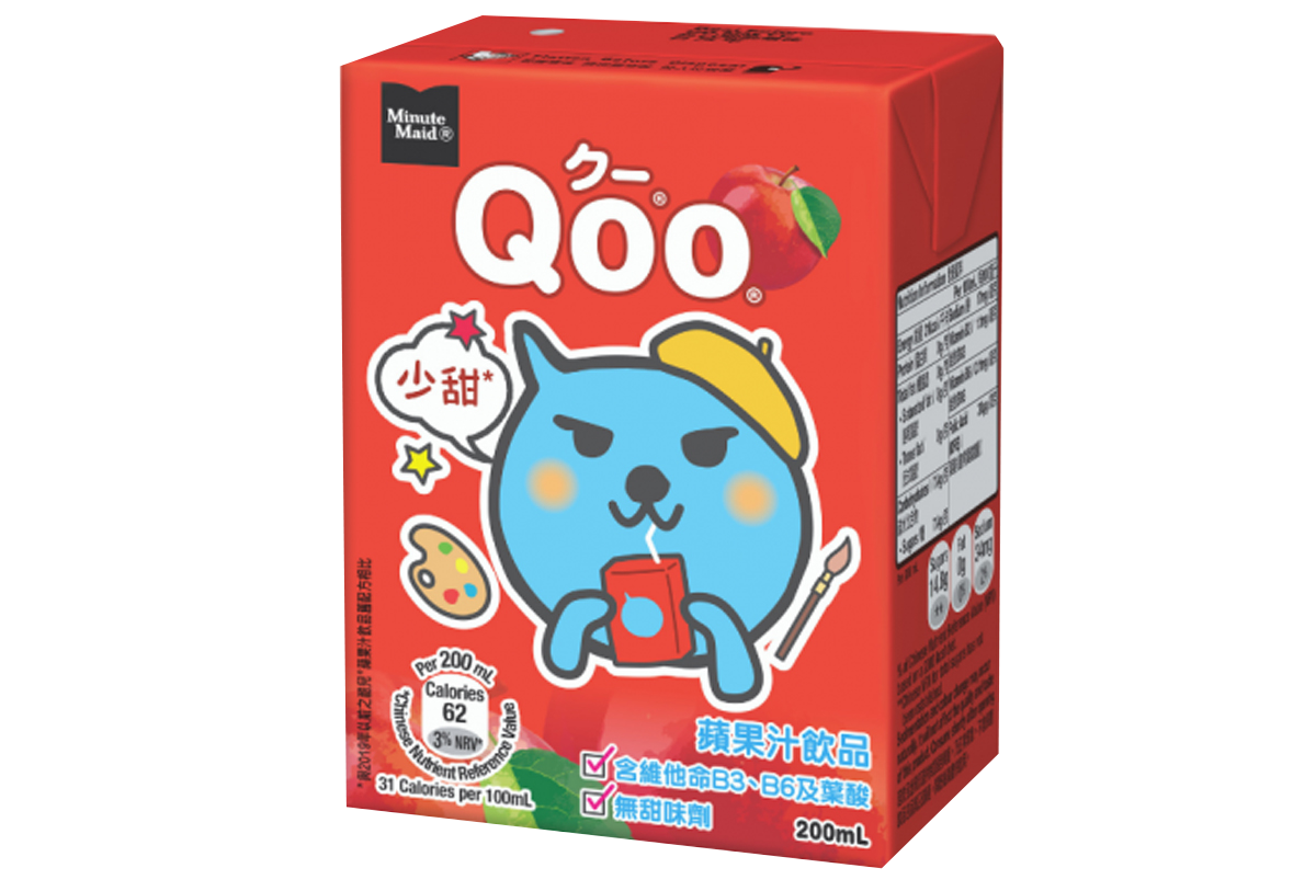 Q'oo Apple Juice 蘋果味Q'oo